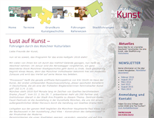 Tablet Screenshot of lustaufkunst.net